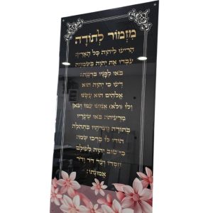 תמונת זכוכית- מזמור לתודה