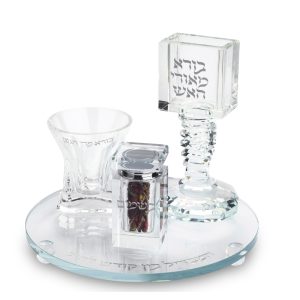 סט הבדלה מהודר מקריסטל